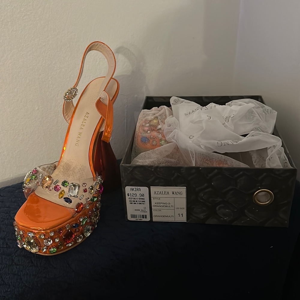 Rhinestone Heels